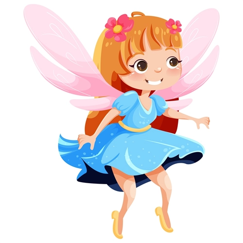 Butterfly Theme Pink Butterfly Wings Fairy Transparent Sticker